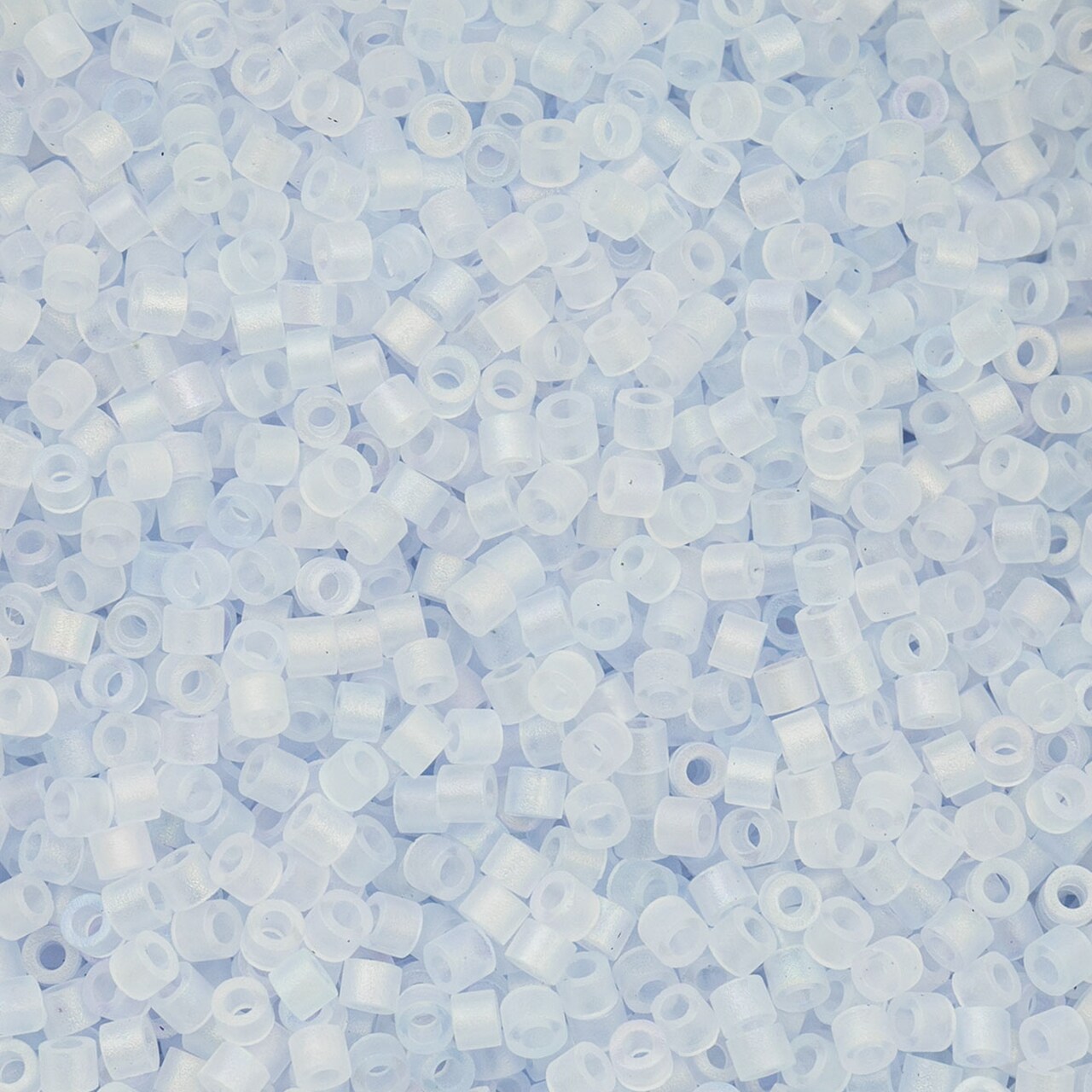 John Bead Matte Macaron Cylin Beads 11/0 Glass Cylindrical Seed Beads, 25g